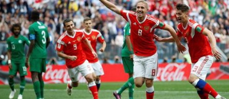 CM 2018: Rusia - Arabia Saudită 5-0